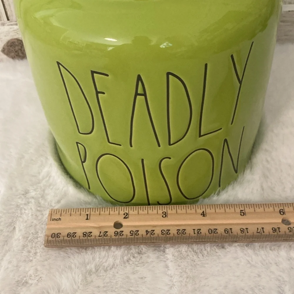 Rae Dunn Deadly Poison Canister